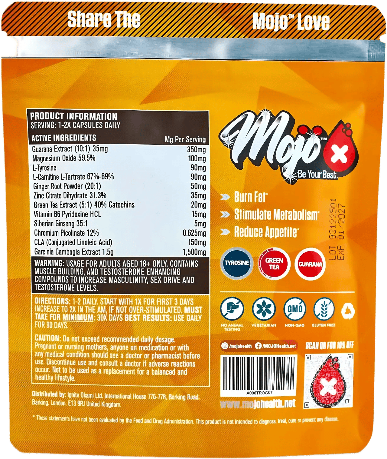 MOJO™ BURN (Free-Trial Women)