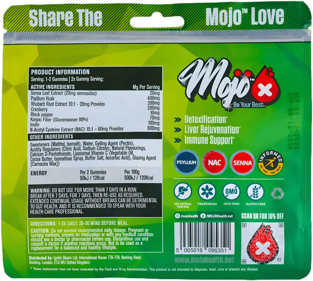 MOJO™ DETOX Gummies (Free-Trial)