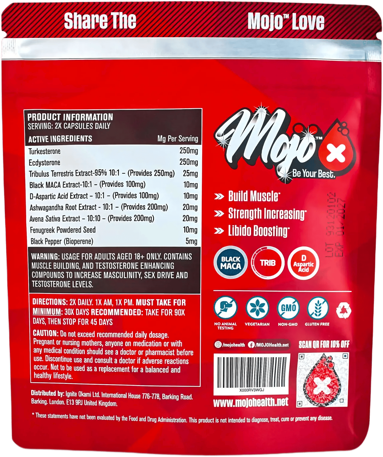 MOJO™ MACHO Capsules (Post-Checkout)