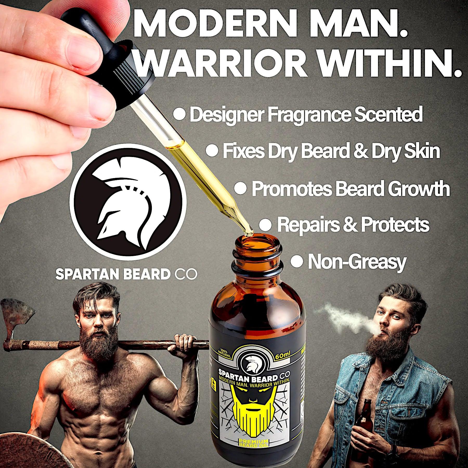 SPARTAN BEARD™ Oil (Post-Checkout)